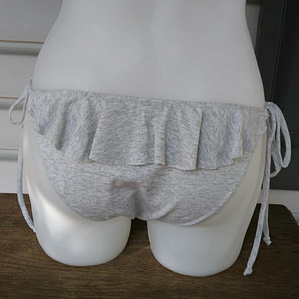 Only Hearts Ruffled String Bikini Bottoms - Picture 3 of 5